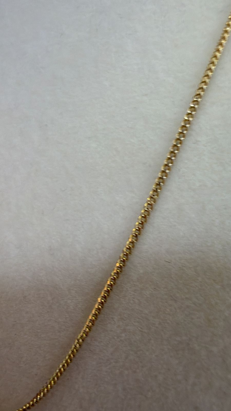 DUMMY - CADENA TEJIDO FRANCO 14K 3G 46CM
